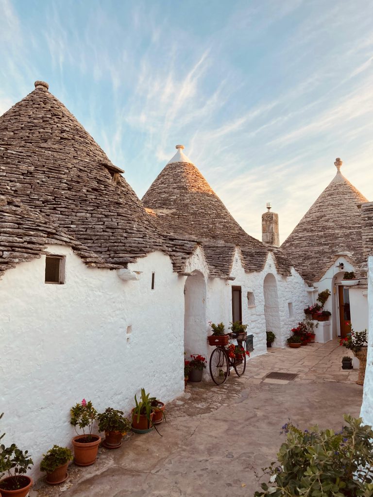 Traditional Village on a Desert